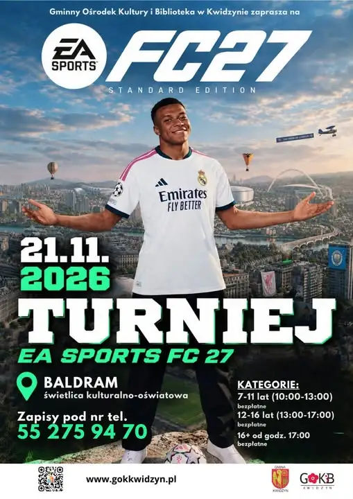 Turniej EA SPORTS FC 27 w Baldramie – zapisy trwają