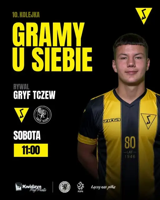 KKS Rodło Kwidzyn zagra u siebie z Gryfem Tczew w 10. kolejce