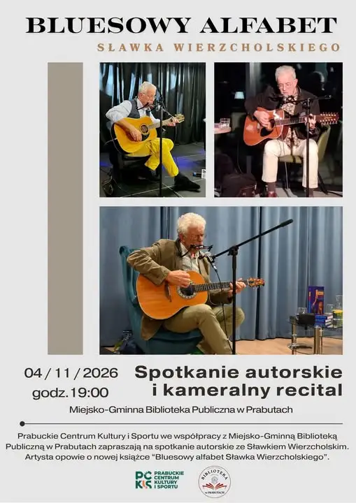 Spotkanie autorskie ze Sławkiem Wierzcholskim w Prabutach