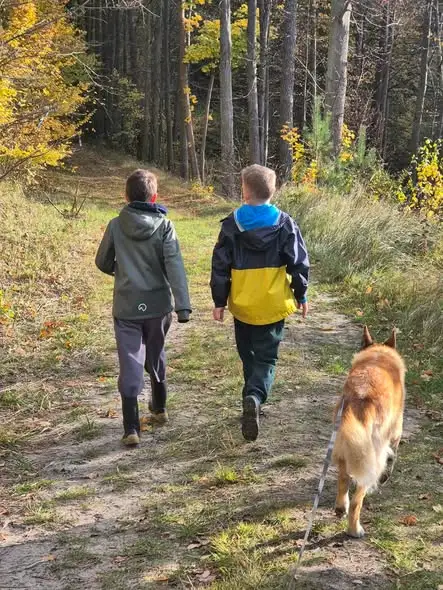 Uczniowie SPOMSU po raz piąty wyruszyli na leśną trasę w okolicach Miłosnej