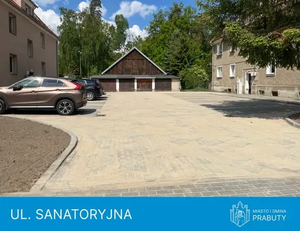 Nowe nawierzchnie i kanalizacja deszczowa przy Sanatoryjnej i Wojska Polskiego w Prabutach